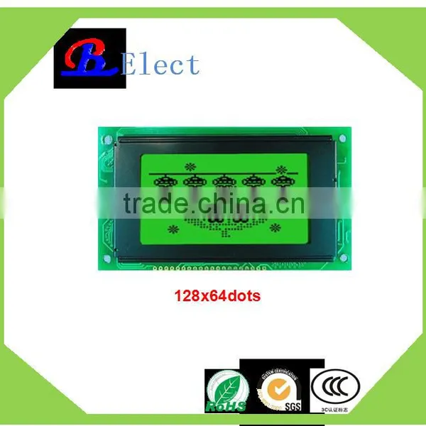 Custom High Contrast 128x64dots Lcd Panel photo-2