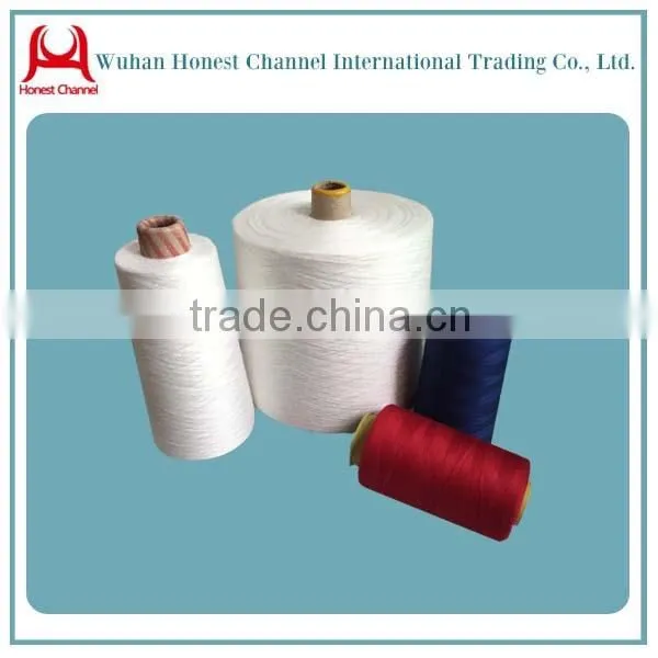 Polyester Yarn Manufacturer Supply Spun Polyester Yarn for Weaving photo-6
