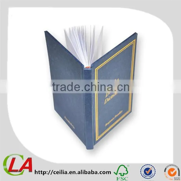 Grey Board + C2S Art Paper Lock Line Binding Hard Cover Book photo-2