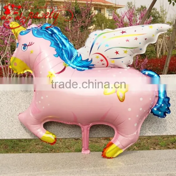 Now Rocking Pony Balloon Decoration,Birthday Party Favor Supply photo-4