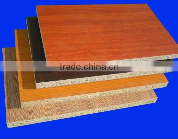 " Wood Grain " Melamine Faced Particle Board
