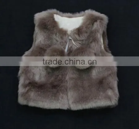 Girls Winter Coat Vest Whole Sale photo-2