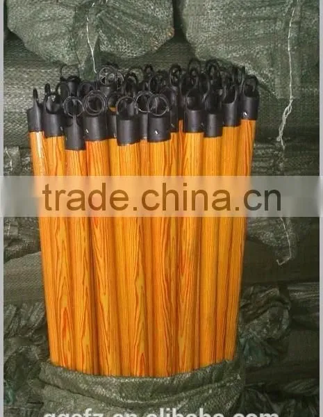 Wooden Handle for Grass Broom Mop Handle With Italian Screw for PVC photo-4