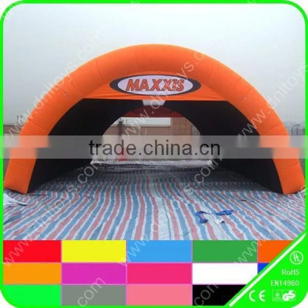 Rose Red and White Advertising Inflatable Tent, Inflatable Lawn Tent photo-4