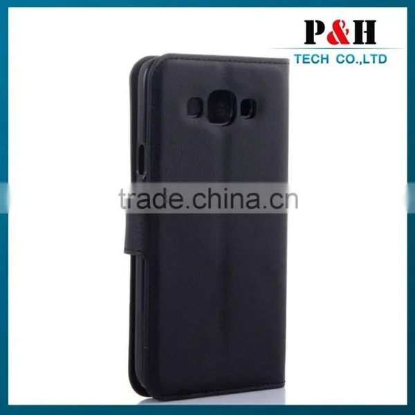 Hot New Products 2015 Stand Wallet Leather Case For Samsung Galaxy E7 photo-2
