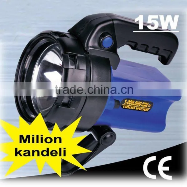 100% Factory Price for 6V 55WH3 Halogen Bulb Rechargeable Spotlight