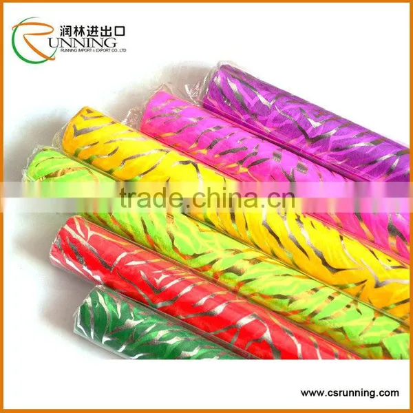 Thin Stripe-shaped Glitter Printed Nonwoven Fabric Felt photo-3