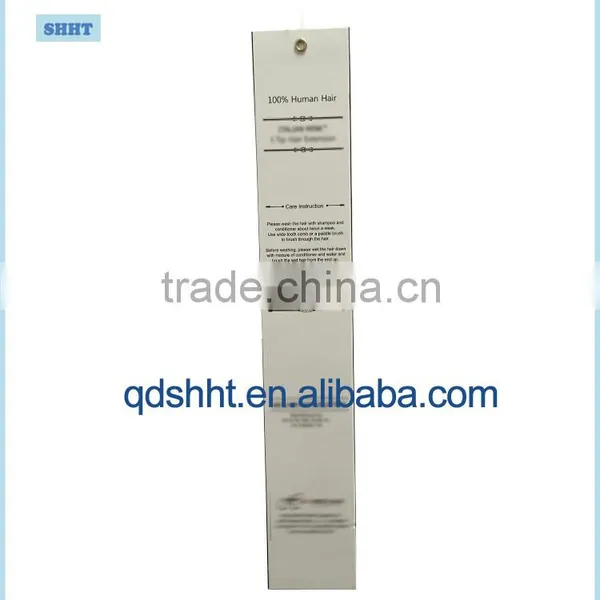 Customized Hair Extension Box With Clear Window and Plastic Hook photo-5