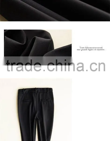 Tech-A Occupation Commute Show Thin Suit Pants Skinny All-match for Ladies Pants photo-5