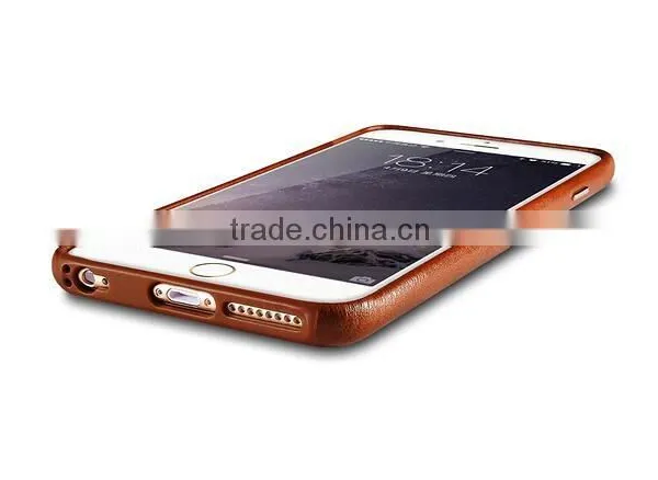 Luxury Genuine Leather Case For Apple IPhone 6 6S Plus Ultra Thin Mobile Phone Back Cover For IPhone6 4.7 5.5 Inch photo-3