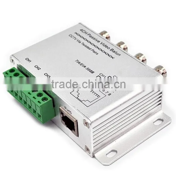 New Multi Channel Cctv Security Equipment Video Balun YJS-8104 photo-3
