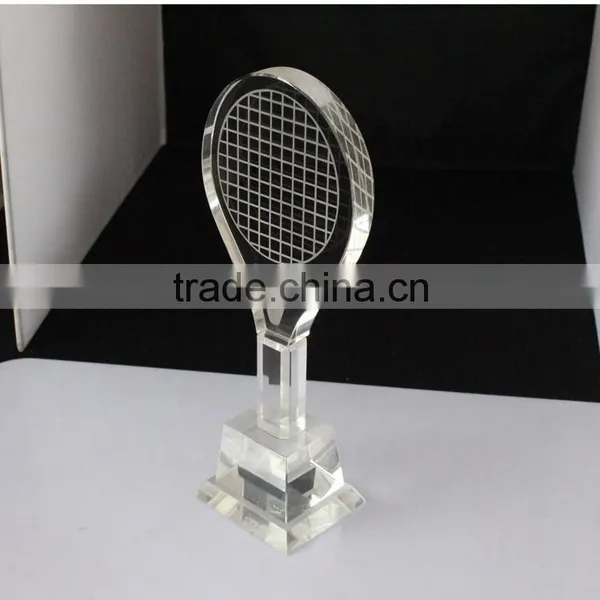 Nice Unique Design Tennis Crystal Trophy and Awards photo-4