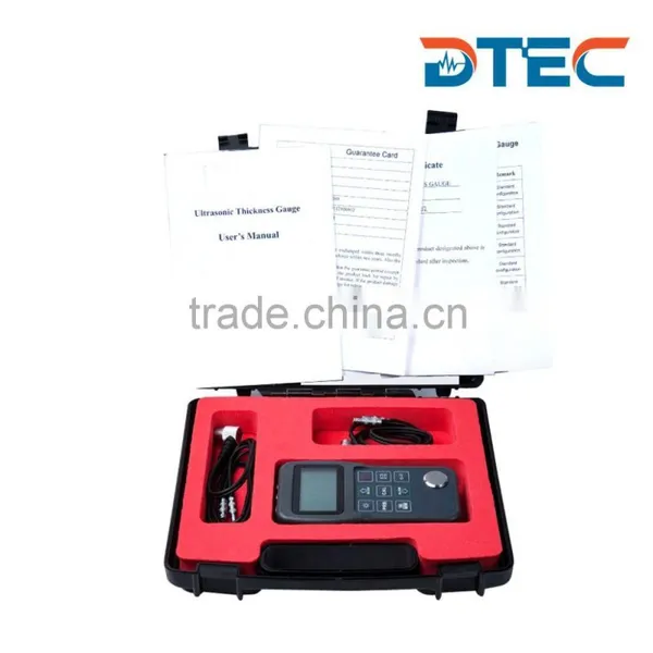 DTEC DT220 Digitally Ultrasonic Thickness Gauge,High Precision 0.1/0.01mm(selectable),measure Metal Thickness photo-2