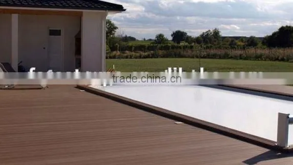 WPC Composite Hardwood Flooring Tile Waterproof Swimming Pool Tiles China Supplier's Choice photo-2