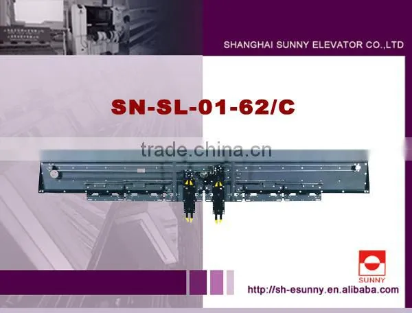 Strong resistance of electronic interference side opening elevator landing door