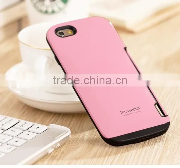 10 Colors Ballistic IFace 5th Innovation Soap Hybrid Case Wallet Card Holder Protector Case for Iphone6/6s photo-5