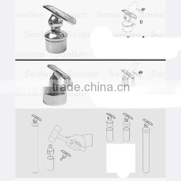 Decorative Luxury Aluminum Staircase Accessories