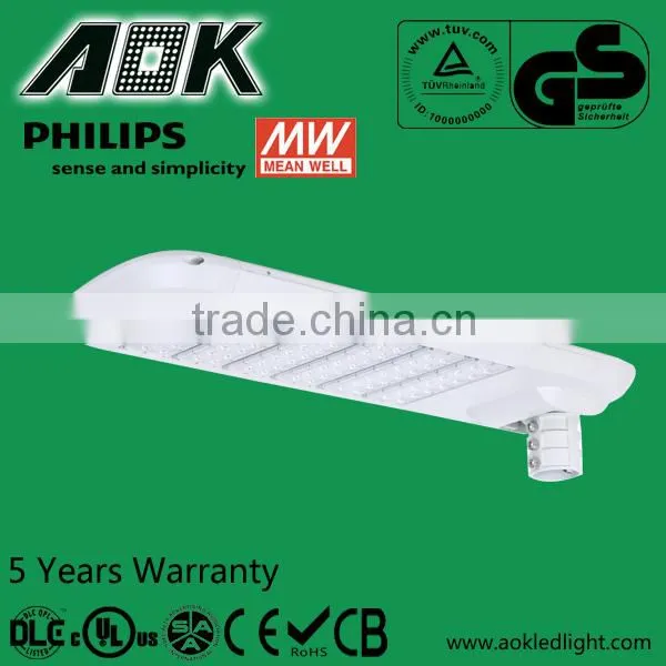 Double Arm LED Street Light Pole High Power photo-2