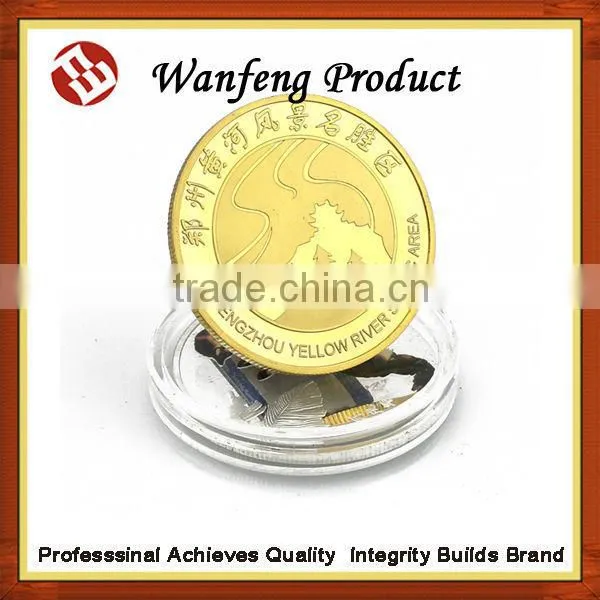 Custom Gold Challenge Antique Copper Coin photo-4
