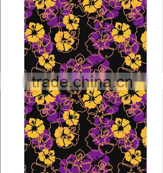 Purple Pattern Cut and Loop Pile Broadloom Carpet for Hotel photo-5