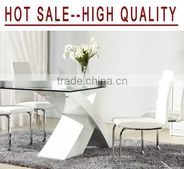 DT-4037 Glass Top Dining Table photo-2