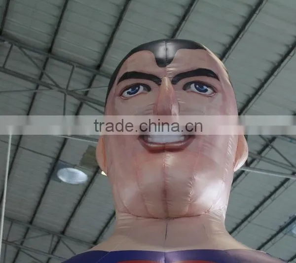 2015 Hot Sale Cheap Outdoor Inflatable Superman Advertising Cartoon Tube photo-4