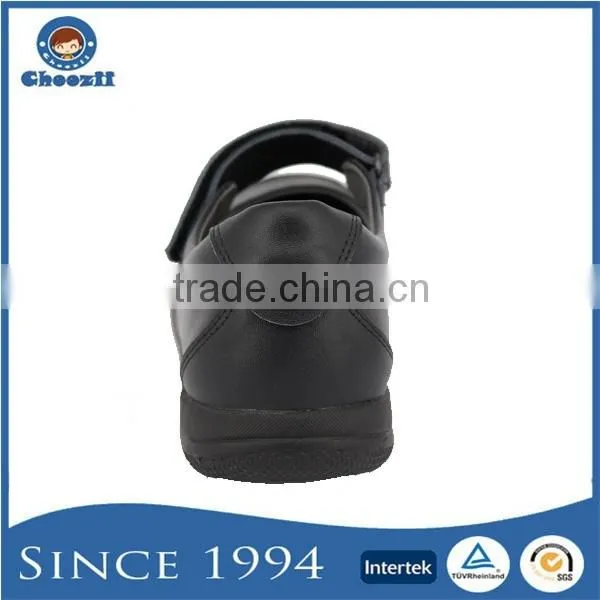 2016 Popular Black Buckle Mary Jane Kids School Shoes photo-3