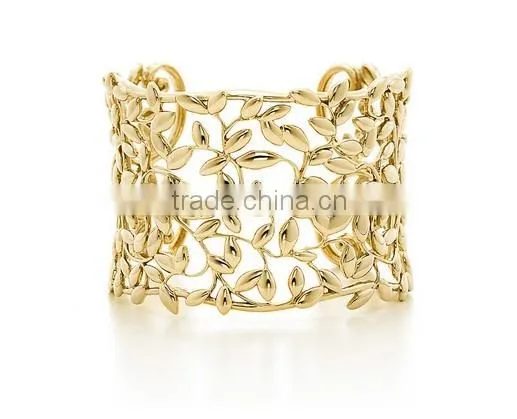 Stainless Steel Newest Style for Olive Leaf Design Bracelet photo-5