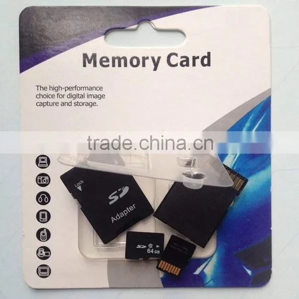 Top Brand SD Memory Card 64G Class 10 With Blister Packing,Bulk Price 64GB Micro Capacity SD Card 2 4 8 16 32 128 256 M mb photo-4