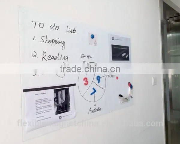 Flexible Magnetic White Board