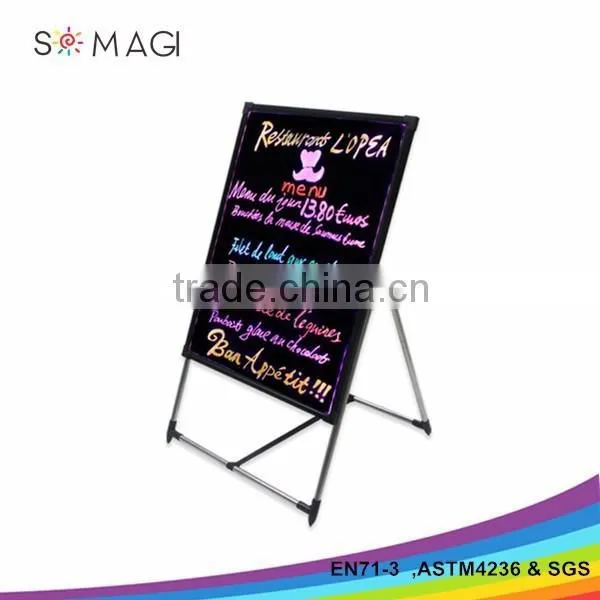 LED Fluorescent RGB Multi Full Color Led Fluorescent Writing Board photo-2