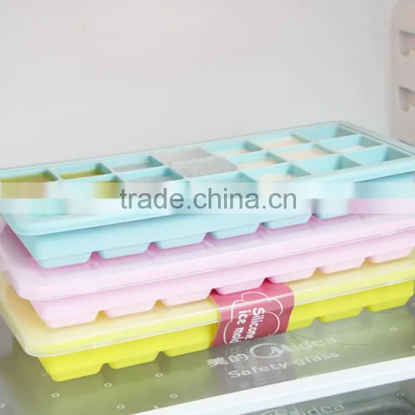 New Arrival 21 Novelty Baby Feeding Box Silicon Ice Cube photo-3