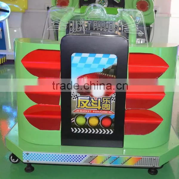 Small Racing Car Machine for Kids Pedal Car Racing Machine Cpin Operated Racing Machine photo-4