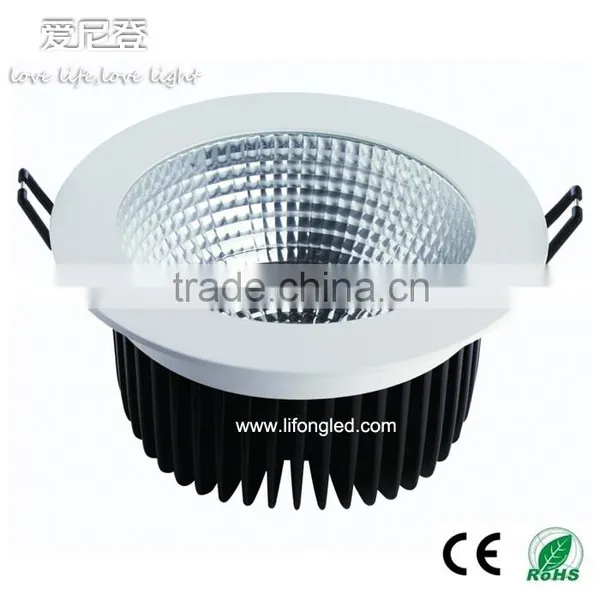 6 Inch 32w CE RoHs SAA Certificate Hotel Led Light 25w Led Downlight Cob Dimmable