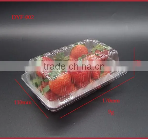 Disposable Plastic BOPS Food Packaging Box for Fresh Fruit Cake Pie,etc. photo-2