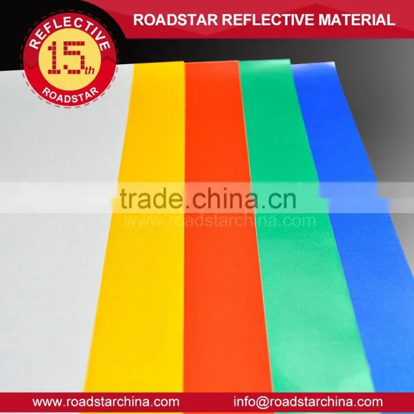 Warning Good Weatherability Reflective Vinyl photo-3
