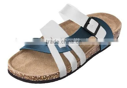 New Design Slippers,hot Sale Slippers, PU Cork Sole Slippers photo-6