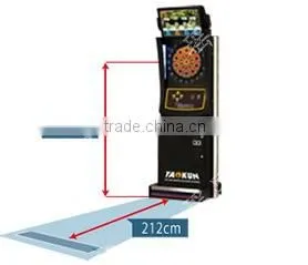 Deluxe Dart Machine Arcade Game Machine With 26'' LCD Player