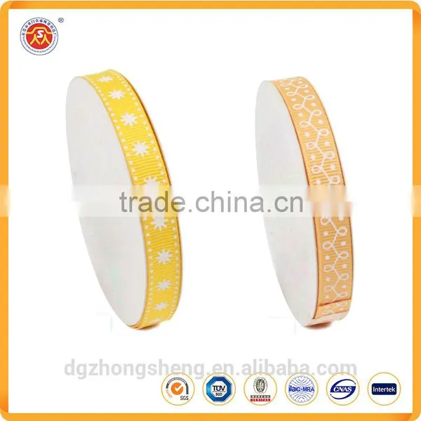 2016 Wholesale High Quality Decorative Print Silk Gift Ribbons photo-2