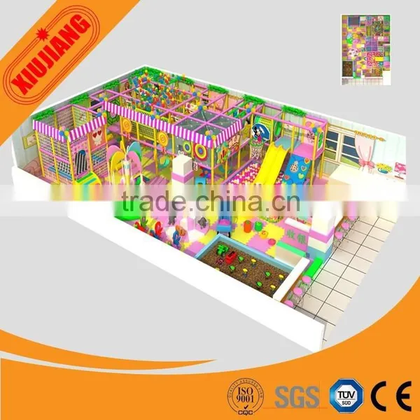 100% Safe Colorful Kids Soft Indoor Playground Equipment,Kids Indoor Playground For Sale photo-5