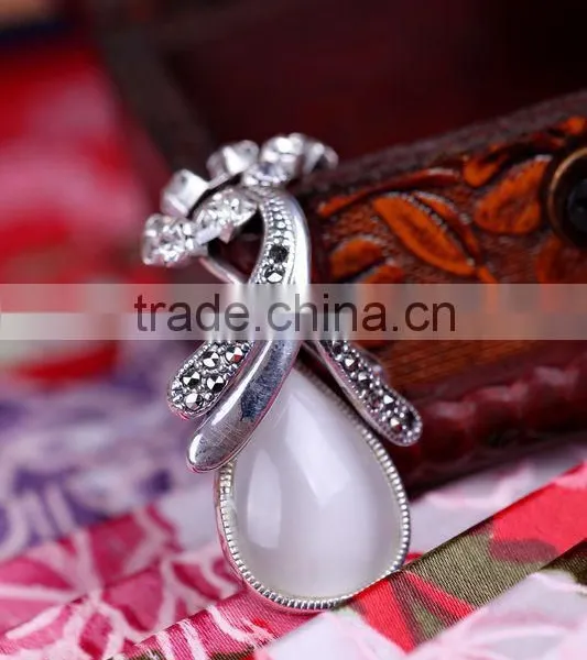Australian Opal Jewelry 925 Silver Pendant Thailand Jewelry Manufacturer photo-2