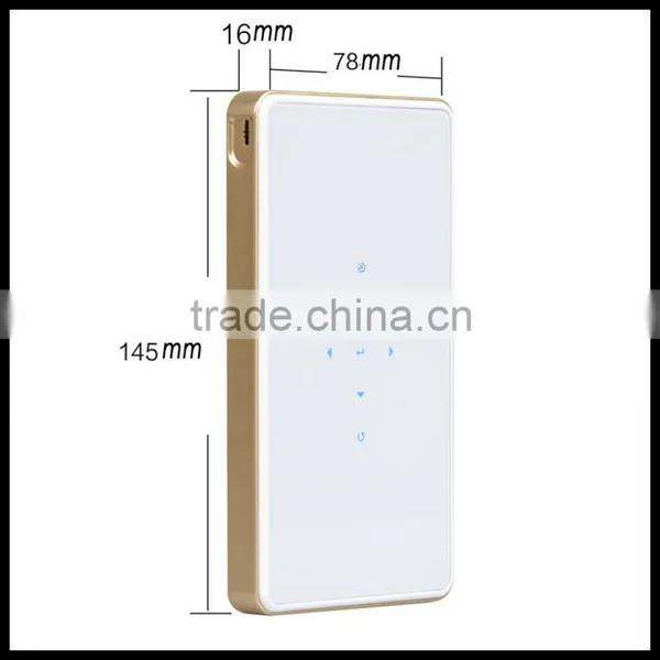 The Best Selling Mini Projector / Beam Projector for Smart Phone / Mini LED Video Projector C9 With 5000mAh Built-in Battery photo-2