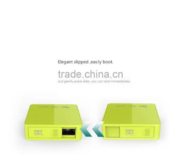 2016 Newest China Mini DLP 854*480 800lumens Smart Phone Projector UC50 photo-3