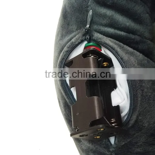 Battery Operated Vibration Travel Neck Massage Pillow photo-4