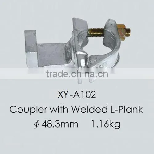 Scaffolding Coupler/Clamps With Welded L-Plank