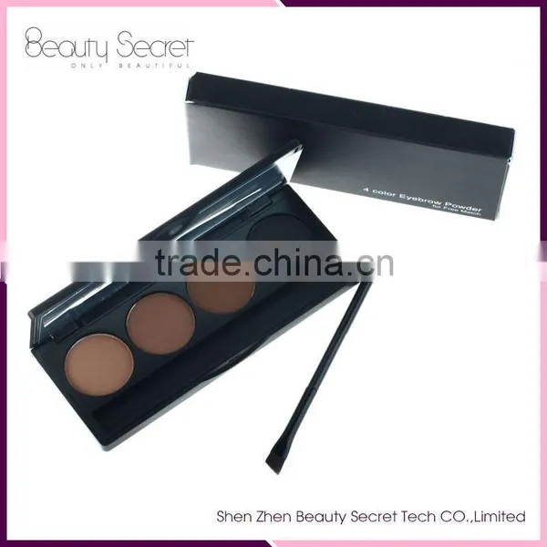 Affordable Private Label Eyebrow Pencils 4 Color Eyebrow Palette With Eyebrow Pencil photo-3