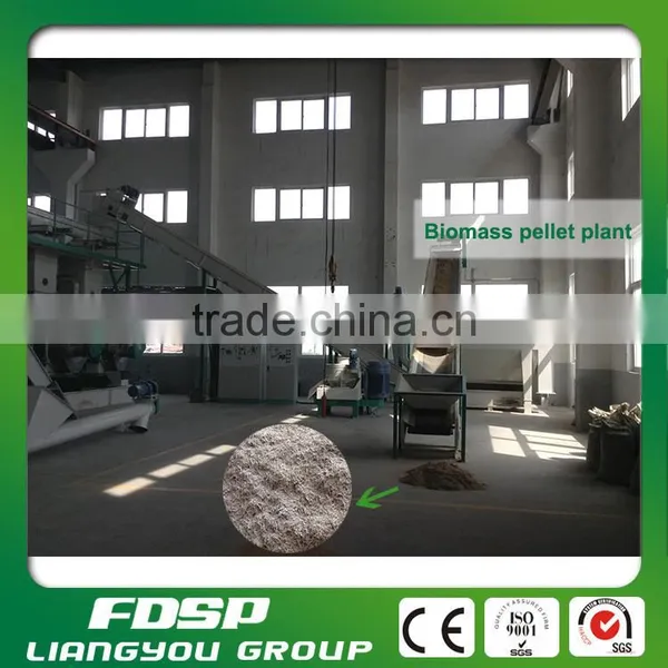 Biomass Wood Pellet Line, CE Pellet Line, Pellet Line Productions for Making Different Size Pellets photo-3