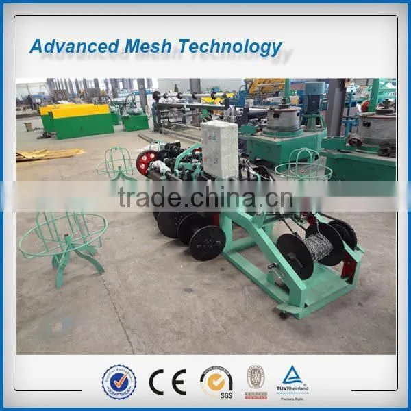 Best Price Galvanized Barbed/ Thorn Wire Fencing Making Machines China Factory photo-4