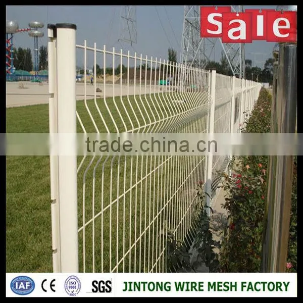 Anping Curved Wire Railway Fence Manufacturer/Peach Shape Post Pvc Coated Steel Welded Fence photo-6