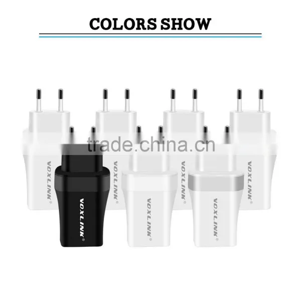 VOXLINK Eu Plug 5V 3.4A 3 USB Ports Wall Charger Adapter With CE FCC ROHS photo-2